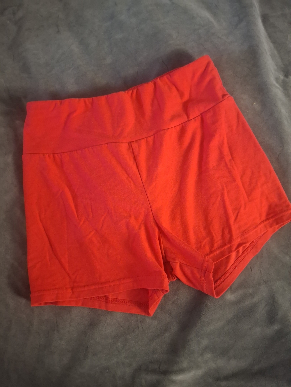 No Boundaries Red Women's Bike Shorts